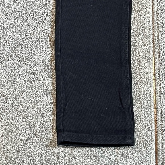 Boohoo Jeans Womens Size 2 Black Distressed Helena Mom Jean Denim Cotton NWT - Picture 8 of 11